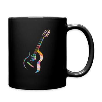 Cadeau de musique de guitare - Mug uni - noir - Droite
