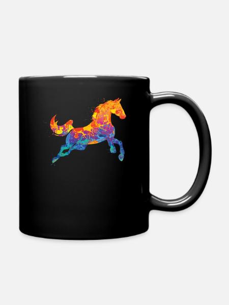 cheval - Mug uni - noir