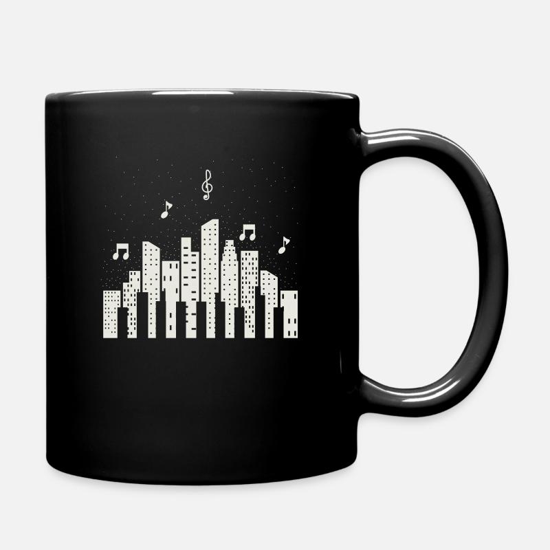 Klavier mUsik Klassische Musik - Tasse einfarbig - Schwarz