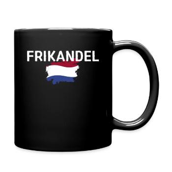 Frikandel - Holland Netherlands Amsterdam flag - Full Colour Mug - black - Right