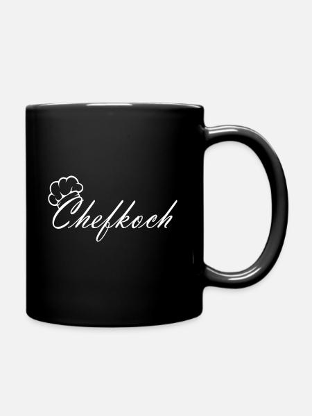 Chefkoch - Tasse einfarbig - Schwarz