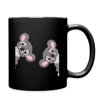Koala - Full Colour Mug - black - Right