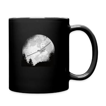 Segelfliegen Segelflieger Segelflugzeug Segelflug - Tasse einfarbig - Schwarz - Rechts