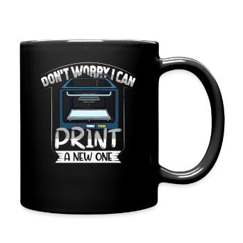 Machine d'impression 3D de cadeau d'imprimante 3D - Mug uni - noir - Droite