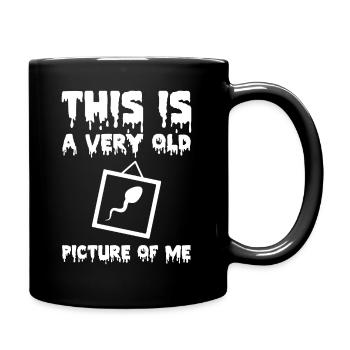 Sex Cadeaux - This is a very old picture of Moi - Mug uni - noir - Droite