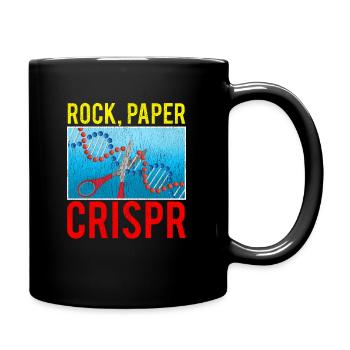 Crispr Funny Biology Student Science Biologist DNA - Full Colour Mug - black - Right