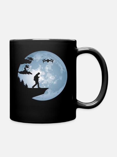 Drone pilot drone pilot drone pilot - Full Colour Mug - black