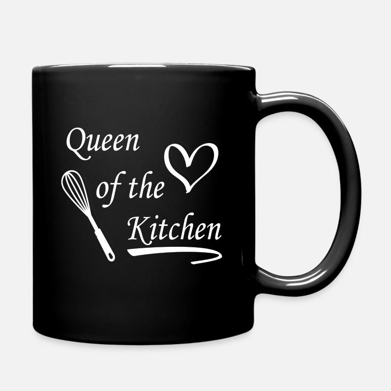 Queen of the Kitchen - Mug uni - noir