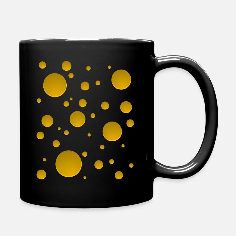 Schweizer Käse Halloween Kostüm Verkleidung Shirt - Tasse einfarbig - Schwarz