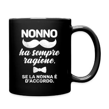 nonno ha sempre ragione - Mug uni - noir - Droite