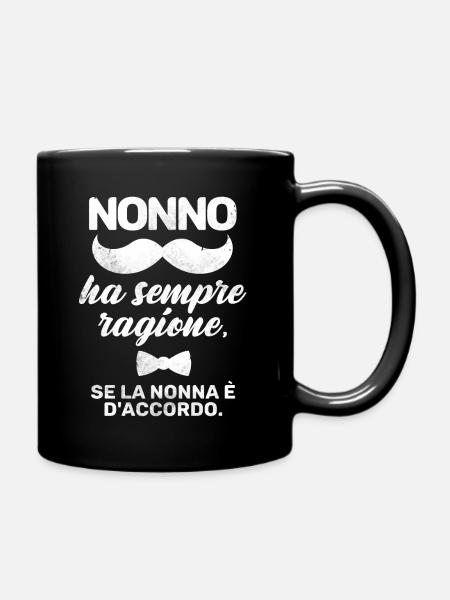 nonno ha sempre ragione - Mug uni - noir