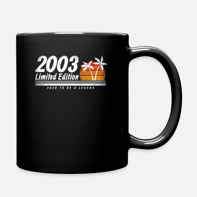 Millésime 2003 Limited Edition Anniversaire Cadeau - Mug uni - noir