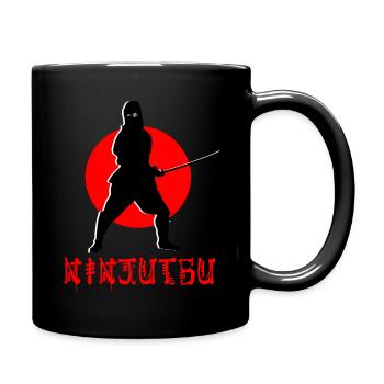 Ninjutsu Ninja Martial - Mug uni - noir - Droite