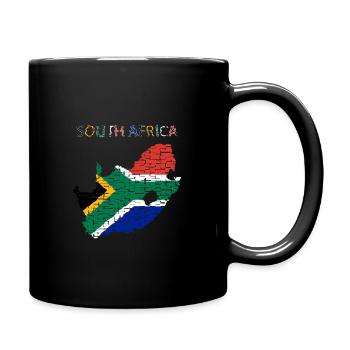 South Africa - Art Design - Full Colour Mug - black - Right