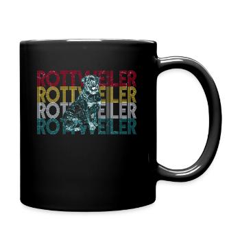M. Rottweiler - Mug uni - noir - Droite