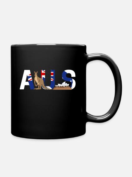 Australie - Mug uni - noir