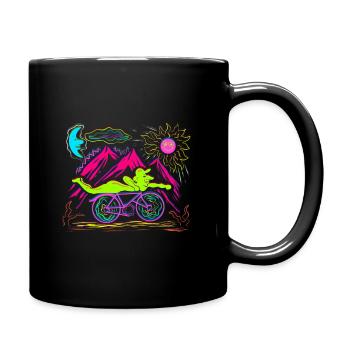 LSD albert hofmann bicycle day Shirt Trippy Tshirt - Tasse einfarbig - Schwarz - Rechts