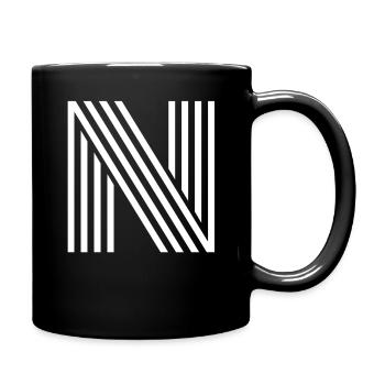 n - Full Colour Mug - black - Right