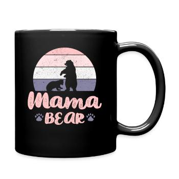 Cadeau maman ours pour maman maman ours - Mug uni - noir - Droite