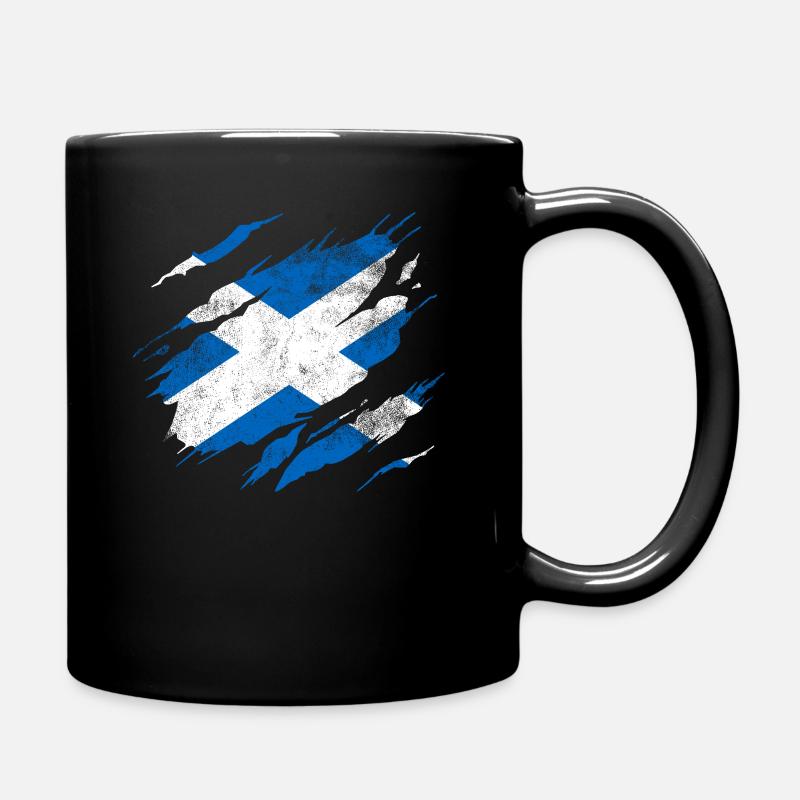 Drapeau Ecosse - Mug uni - noir