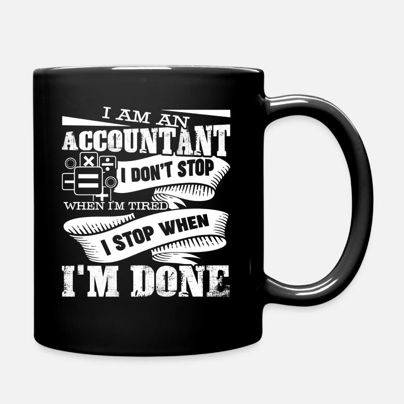 Accountant I'm An Accountant - Full Colour Mug - black