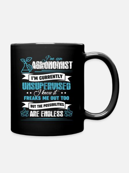Agronome Je suis agronome - Mug uni - noir