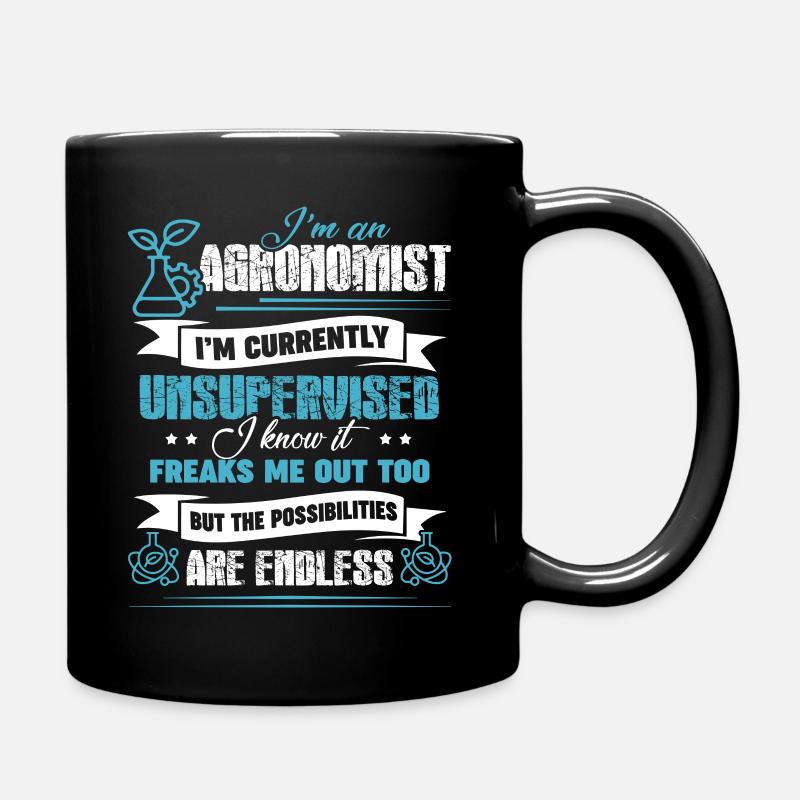 Agronome Je suis agronome - Mug uni - noir