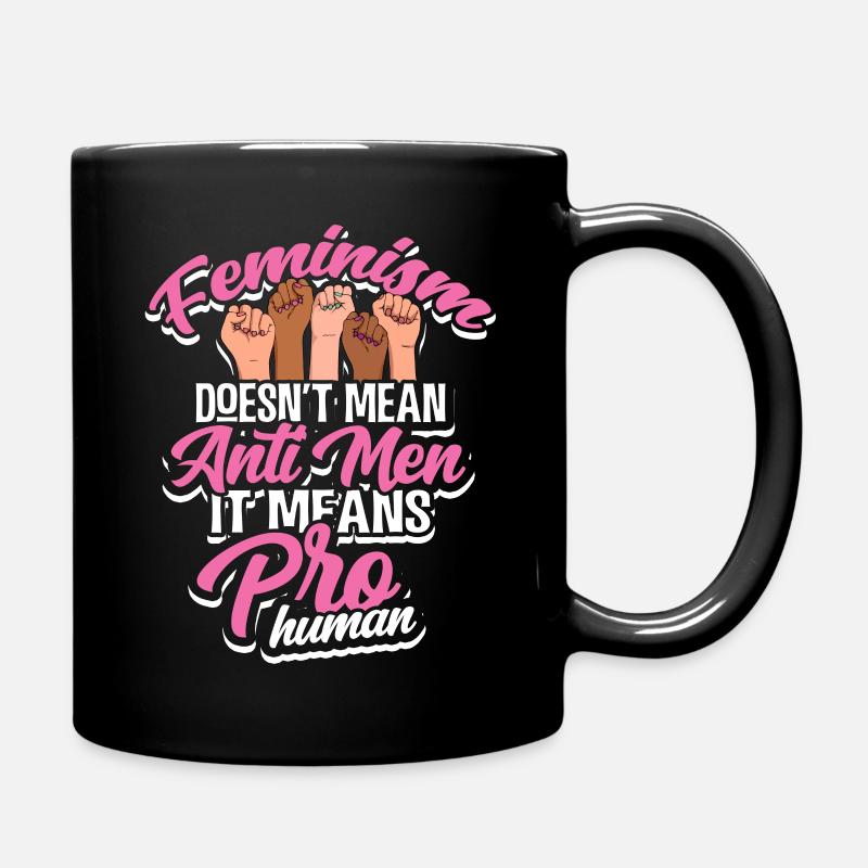 Féministe - Mug uni - noir