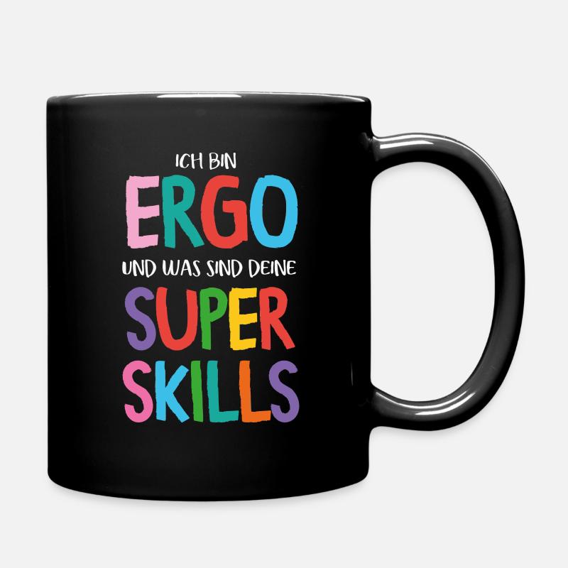 Ergotherapie Ergotherapeutin Ergotherapeut - Tasse einfarbig - Schwarz