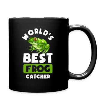 Best Frog Catcher - Tasse einfarbig - Schwarz - Rechts