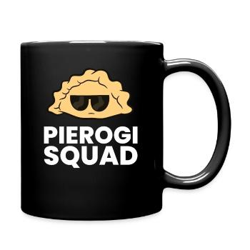 Pierogi Squad Poland Pierogi - Full Colour Mug - black - Right