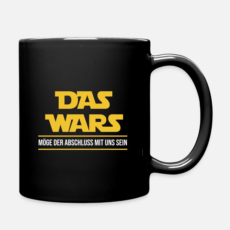 The Wars - German science-fiction-sci-fi gift - Full Colour Mug - black