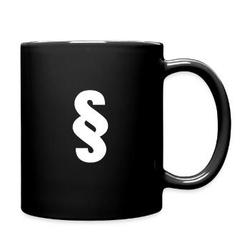 paragraphe - Mug uni - noir - Droite
