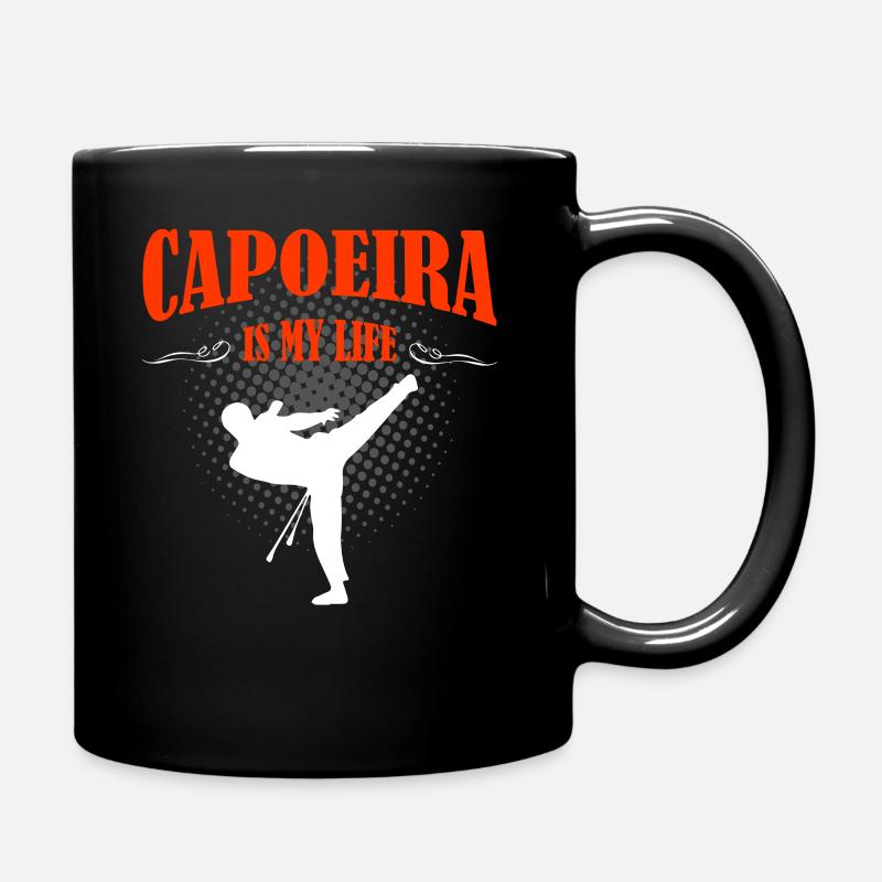 Capoeira - Tasse einfarbig - Schwarz