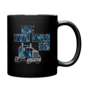 Meilleur chauffeur de camion de tous les temps - Mug uni - noir - Droite
