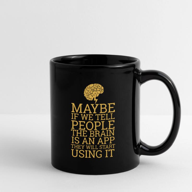 « Brain App » | Informatique, informatique, programmation Mug uni
