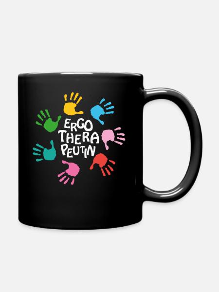 Ergotherapie Ergotherapeutin Ergotherapeut - Tasse einfarbig - Schwarz