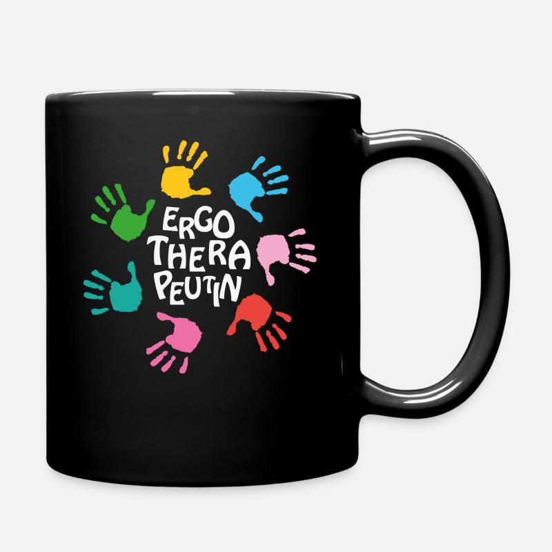 Ergotherapie Ergotherapeutin Ergotherapeut - Tasse einfarbig - Schwarz