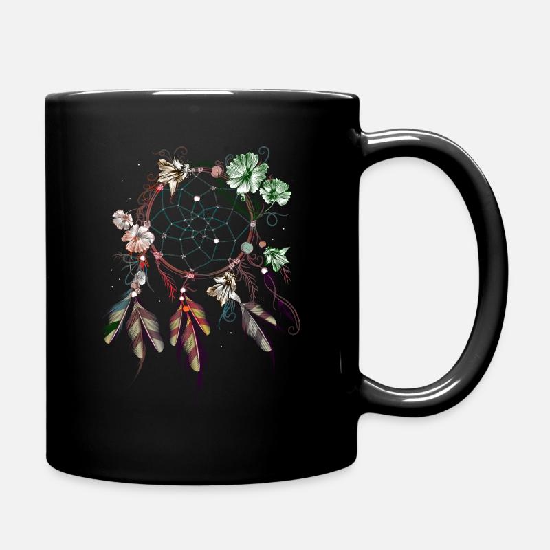 Dream catcher - Full Colour Mug - black