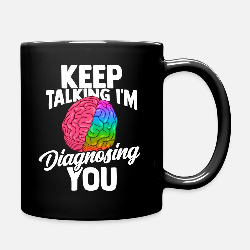 Psychologue Thérapeute Docteur Psyche Freud - Mug uni - noir