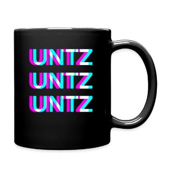 UNTZ UNTZ Techno Raver Goa Trance Festival Rave - Mug uni - noir - Droite