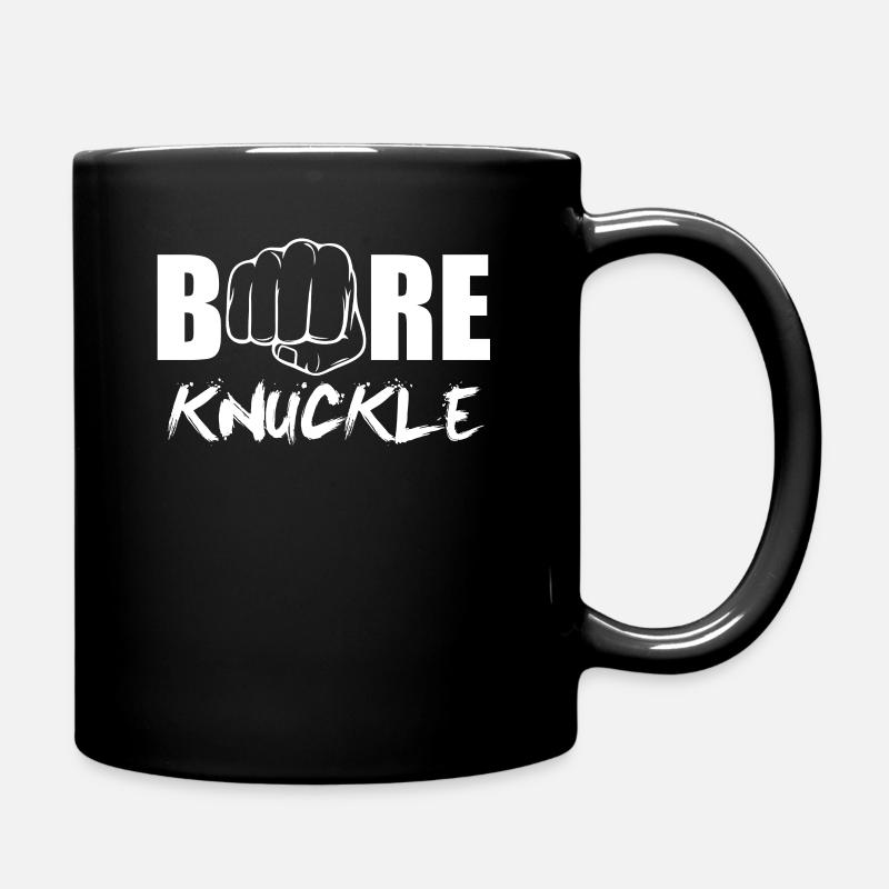 Bare Knuckle Boxing T-Shirt Gift - Full Colour Mug - black