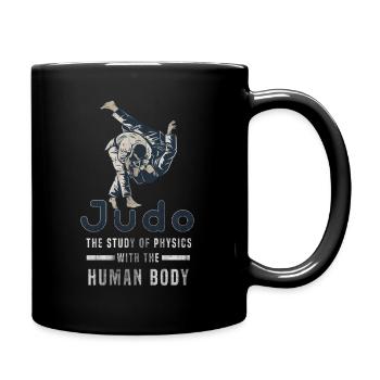 Judo - Full Colour Mug - black - Right