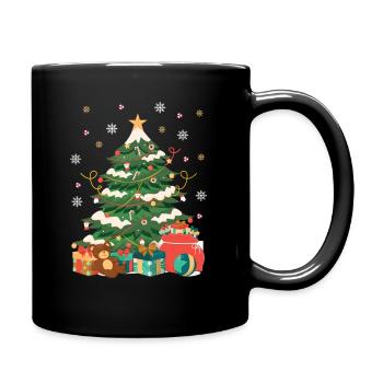 Christmas gift Advent Jesus - Full Colour Mug - black - Right