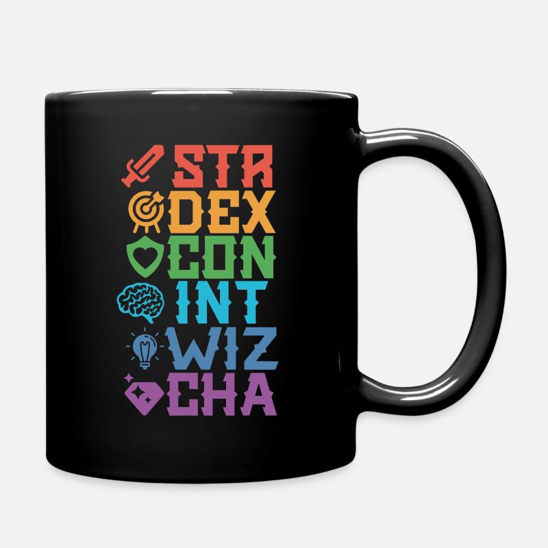 Jeu de rôle RPG - Mug uni - noir