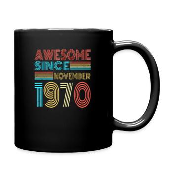 Novembre 1970 - Mug uni - noir - Droite