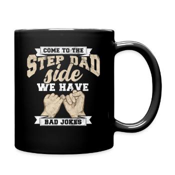 Stiefvater - Tasse einfarbig - Schwarz - Rechts
