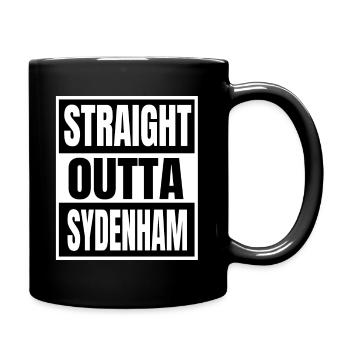 Straight Outta Sydenham - Full Colour Mug - black - Right