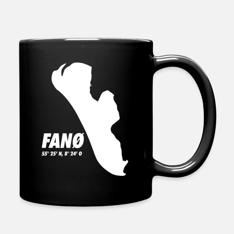 Fano Fanö dänische Inseln - Tasse einfarbig - Schwarz