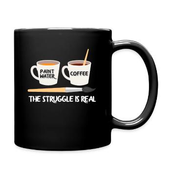 Art Creative Artist Teacher Painter Art Teacher - Full Colour Mug - black - Right